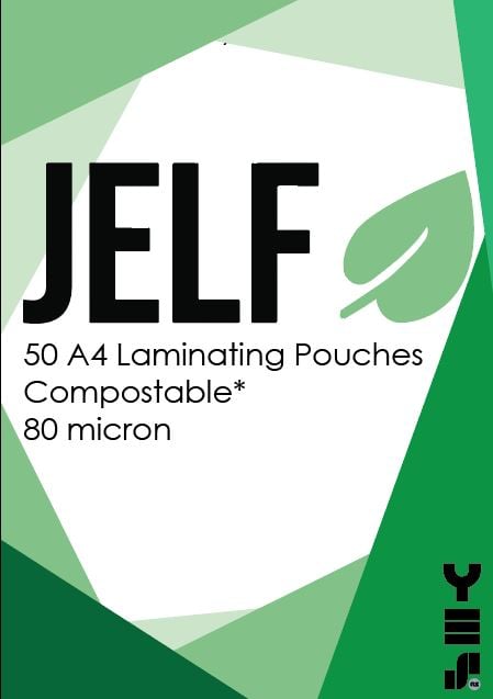 Image of 50 Pack of Compostable* A4 Laminating Slips