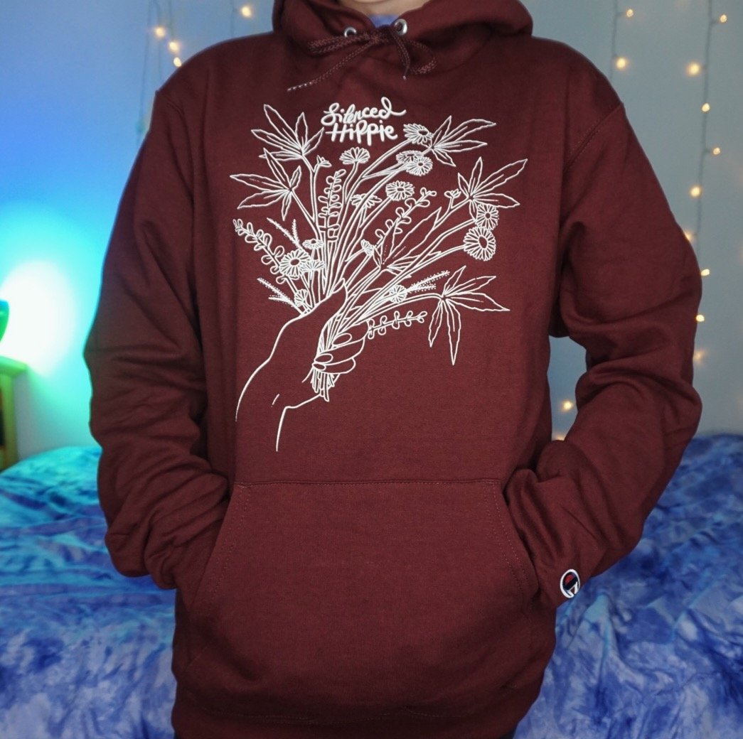 wildflower hoodie