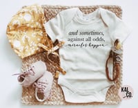 Image 1 of Miracles Happen Bodysuit