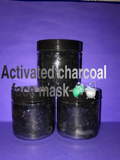 Image of activated charcoal mask