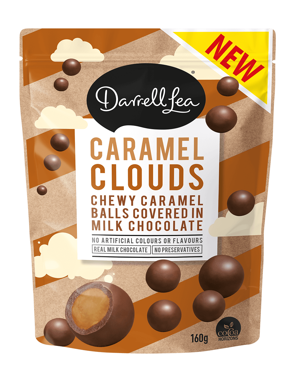 Caramel Clouds 160G | Darrell Lea Maitland