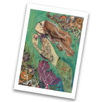 Image 2 of Little mermaid  print 