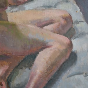 Image of 'Nude on a Mattress,' Philippa Maynard Romer ( 1929-2010)