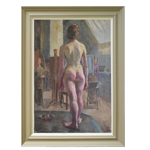 Image of 'Standing Nude,' Philippa Maynard Romer (1929-2010) 