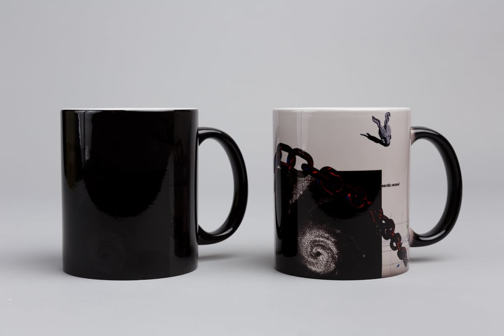 Rachel Rossin, <i>Heat Trace Mug</i>, 2019