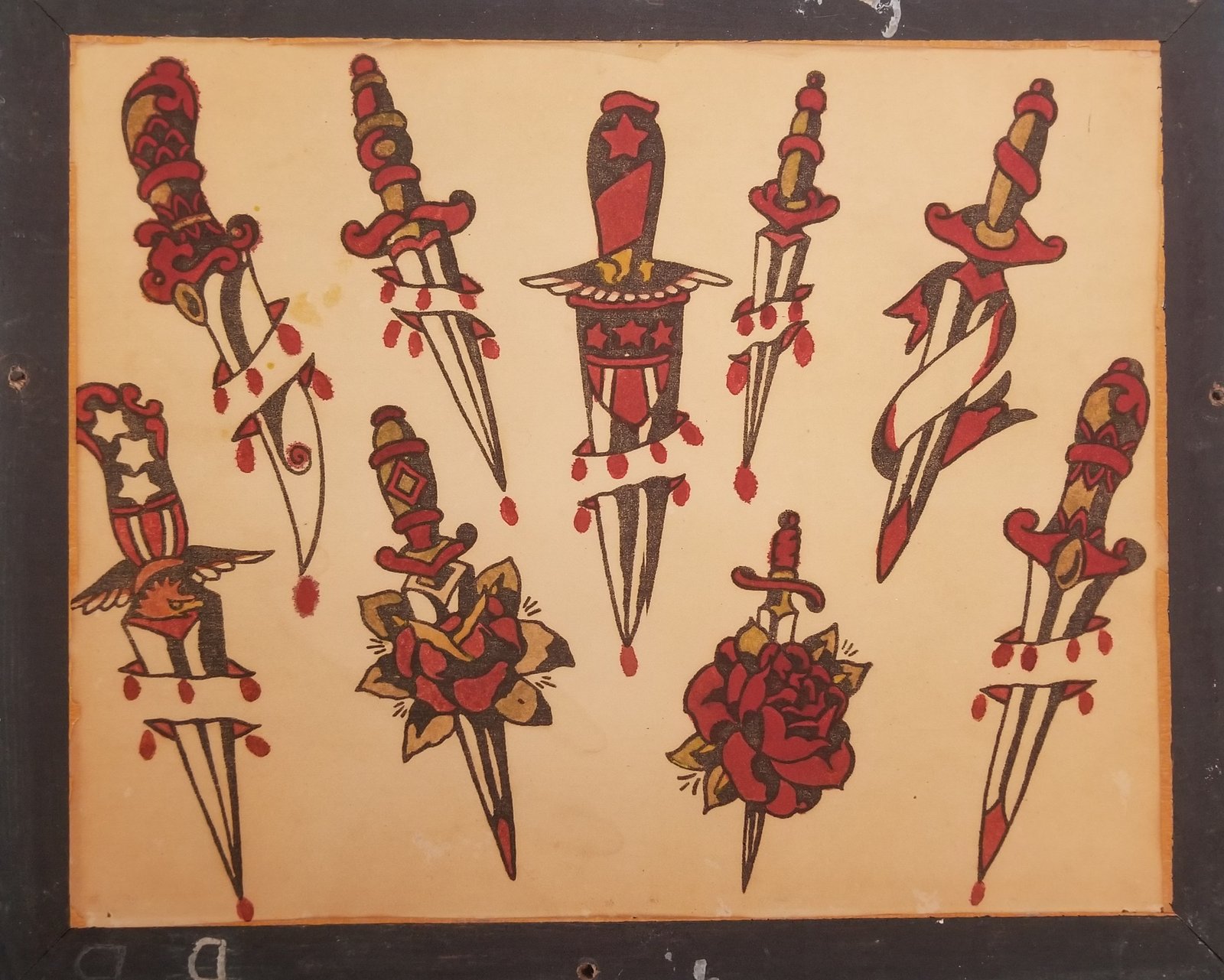 paintedtrunk.net — vintage dutch van dee milton zeis tattoo