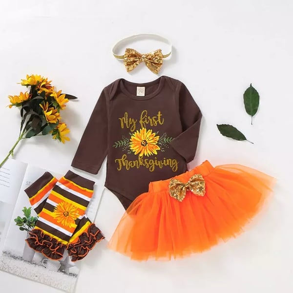 Image of My First Thanksgiving Outfit - 12-24M Available