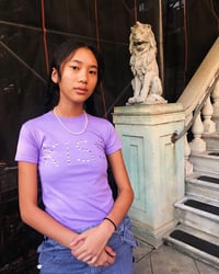 Image 2 of KISS TEE - Lavender RESTOCK