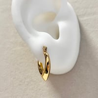 Image 2 of Gold Hoops 
