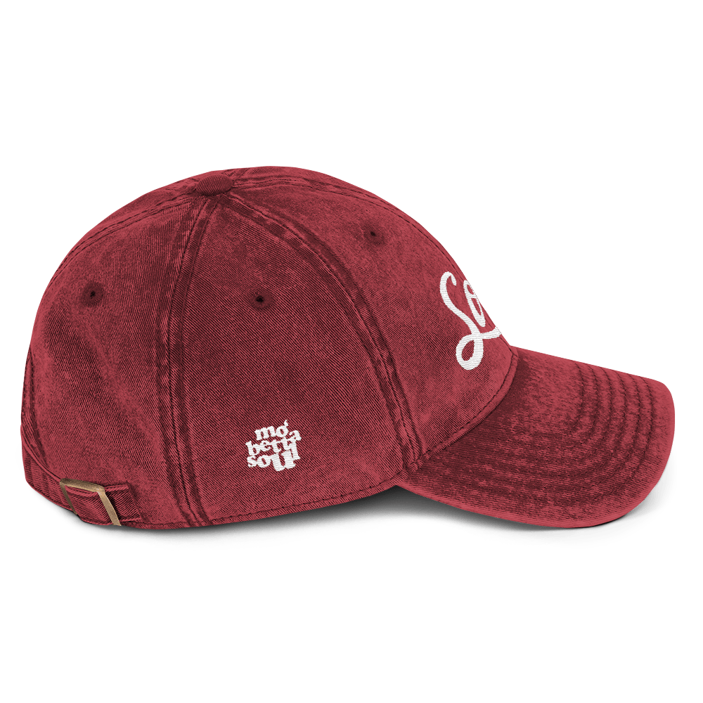 Soul Red Denim Hat