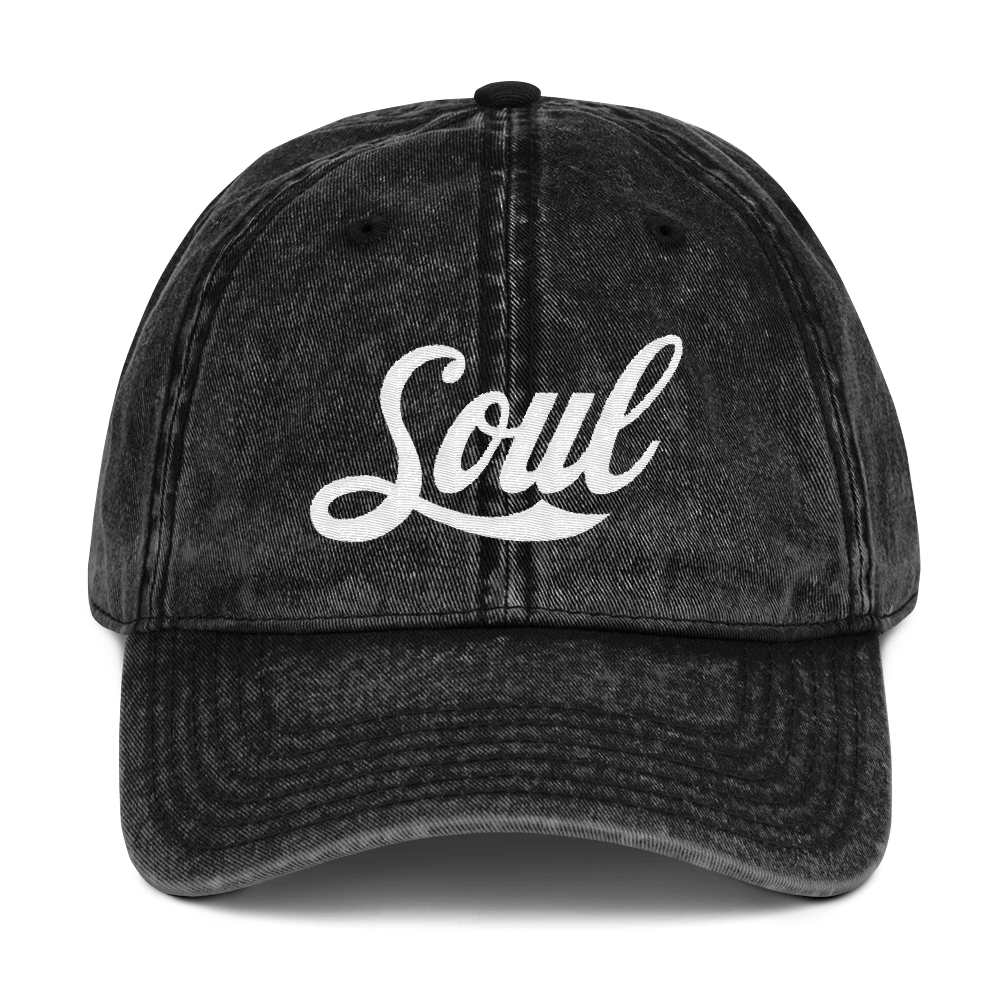 Soul Black Denim hat