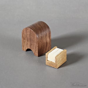 Image of Engagement ring box - handmade, original Woodstorming design 