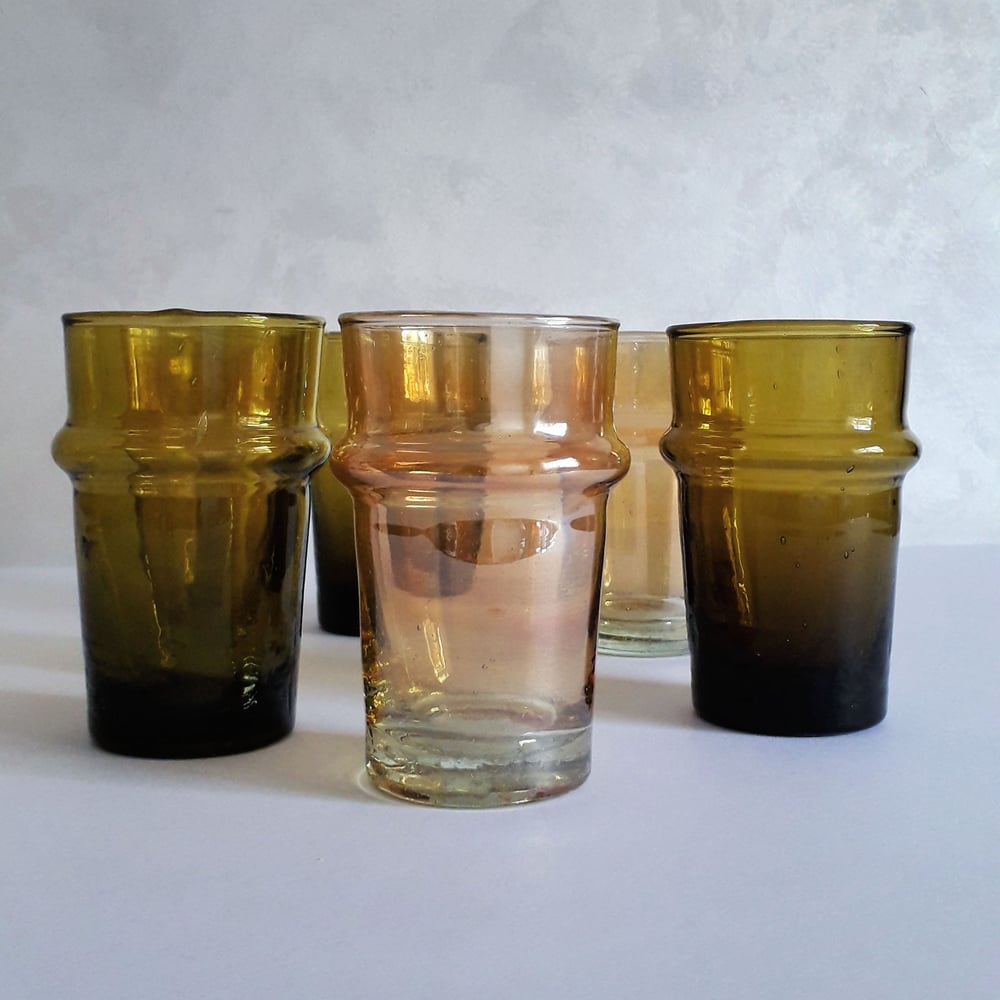 Image of BELDI GLASSES-GOLDEN BROWN