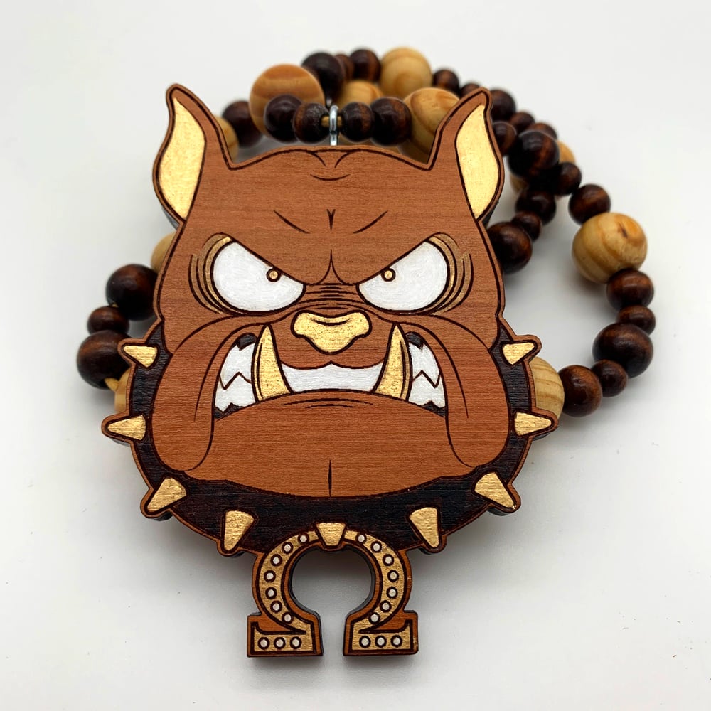 Image of Dawg of War I Tiki Necklace
