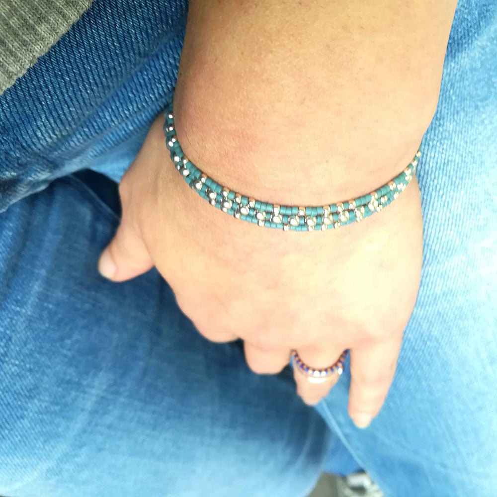 Image of Bracelet 3 tours "Starfish"