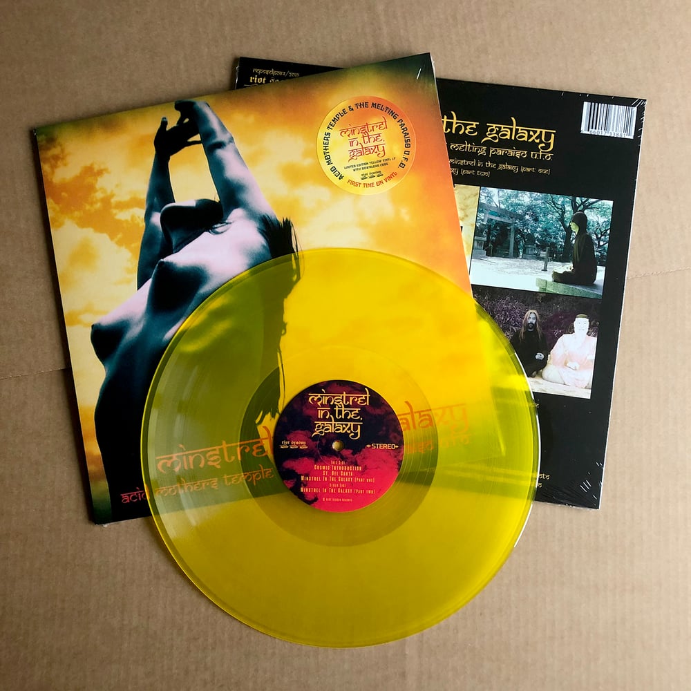 ACID MOTHERS TEMPLE 'Minstrel In The Galaxy' Yellow Vinyl LP