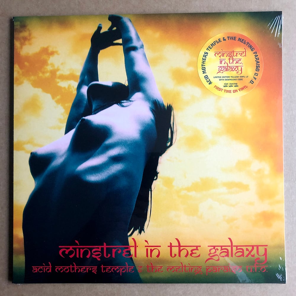 ACID MOTHERS TEMPLE 'Minstrel In The Galaxy' Yellow Vinyl LP