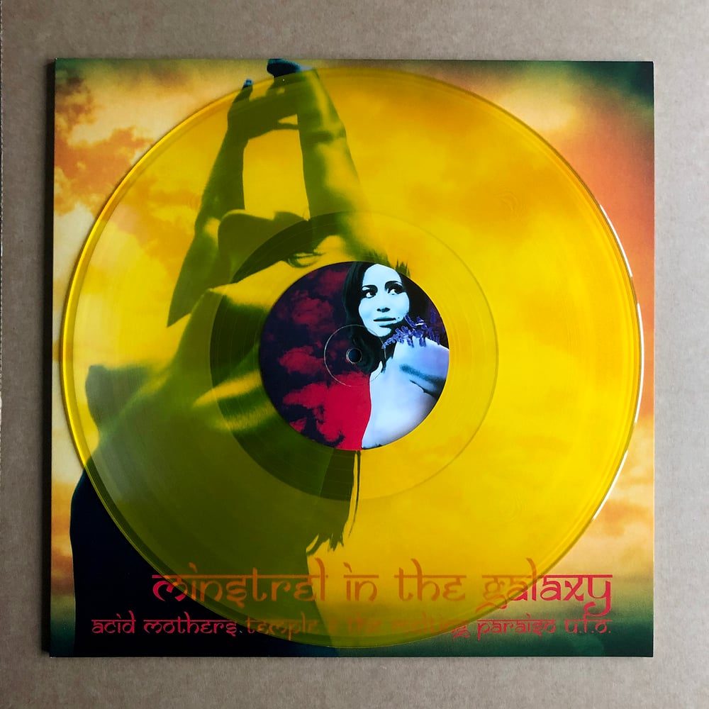 ACID MOTHERS TEMPLE 'Minstrel In The Galaxy' Yellow Vinyl LP
