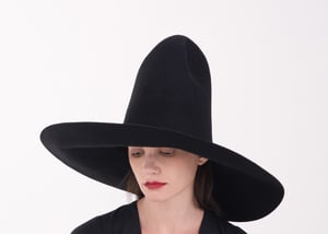 Image of  S.o.S - Wool Brim Fedora Hat - 001