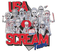 Image 2 of USA SCREAM TEAM TEE