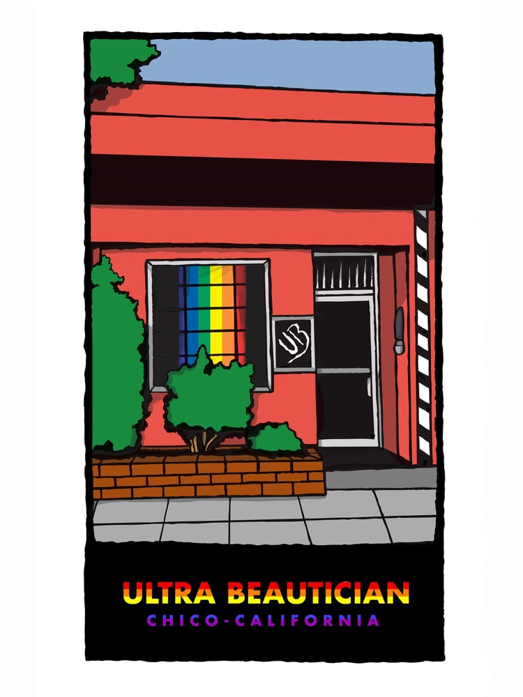 Image of Ultra Beautician Chico Legends Print