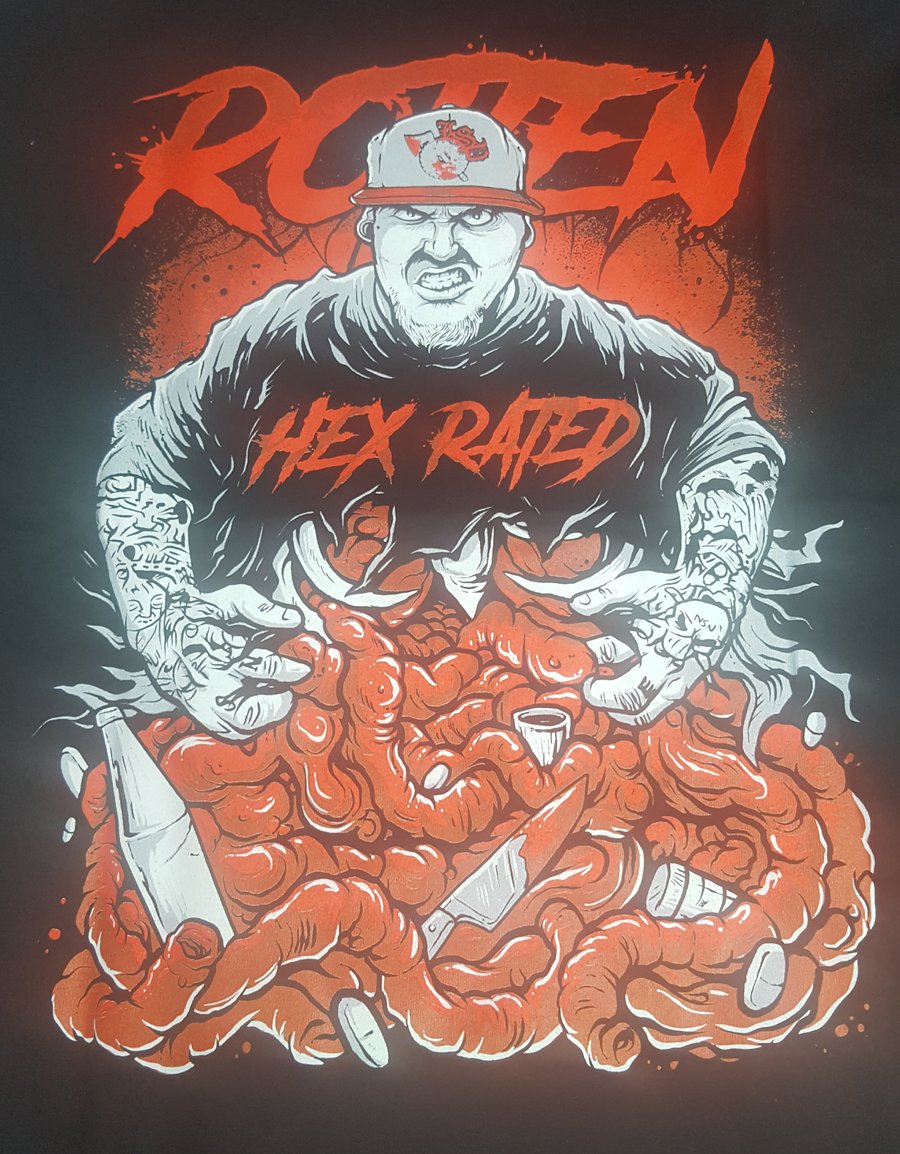 Image of HEX RATED : ROTTEN 2.O   REG. shirts