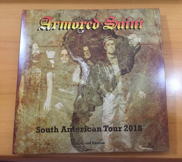 Image of Armored Saint - – South American Tour 2018 (Black Vinyl)