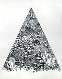 Image 1 of Sea Angle - Linocut Print 
