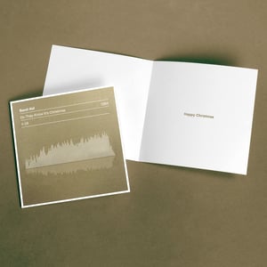 Image of Band Aid - Do They Know It’s Christmas - Sound Wave Christmas Card