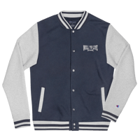 Will To Live Embroidered Champion Varsity Jacket