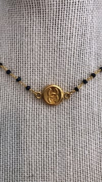 Image 3 of Black Spinel ~ Double C CHANEL Coin 