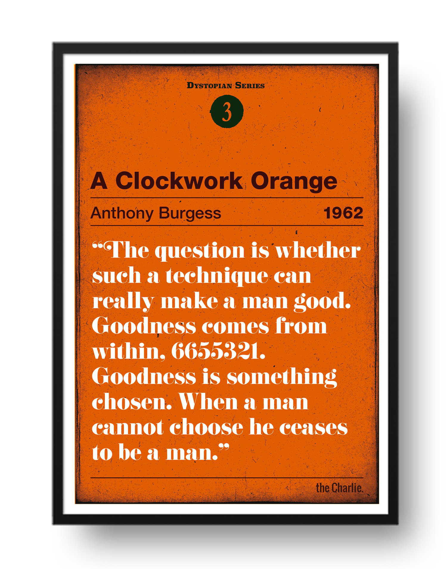 Image of A Clockwork Orange Screen Print