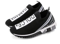 Image 5 of Balenciaga Speed Trainer Black and White Textured Bottom