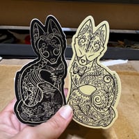 Life/Death Fox Stickers -2pk