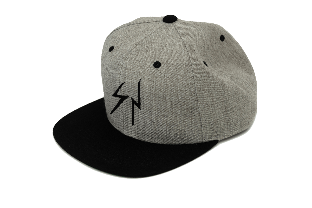 Image of SN Black/Grey Classic Snapback