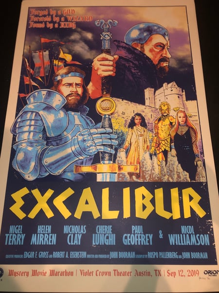 Image of Excalibur Print WaffleCon 2019