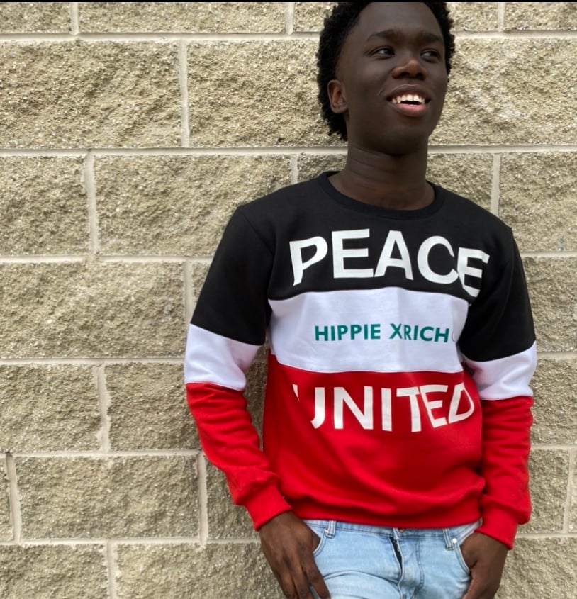 Image of PEACE UNITED CREWNECK SWEATSHIRT 