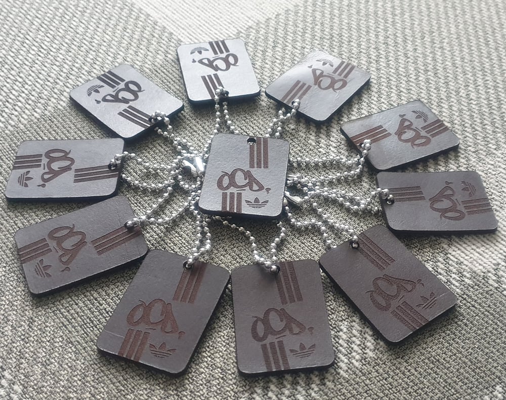 Image of OCD 100% leather key chains