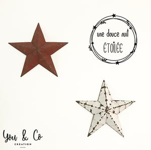 Image of Sticker "Une douce nuit étoilée"