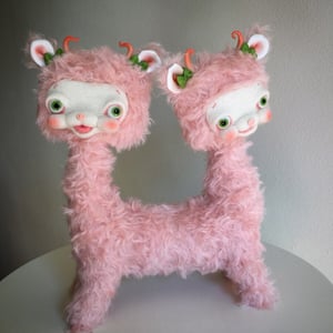 Image of Posey and Rosie the Two-headed Yak Sisters