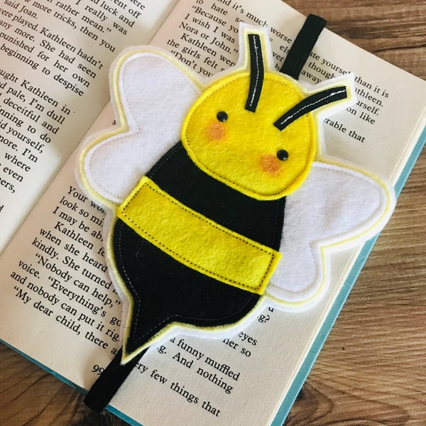 Image of Bee bookmark 