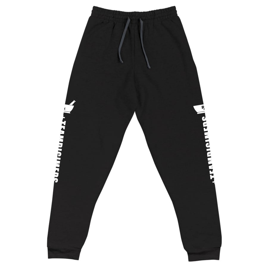 Image of Rx Brand Black Jerzees Joggers