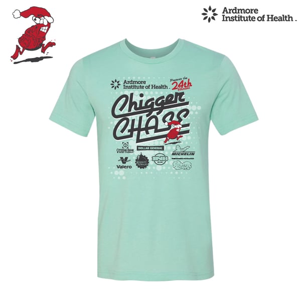 Image of CHIGGER CHASE- MINT SOFT TEE