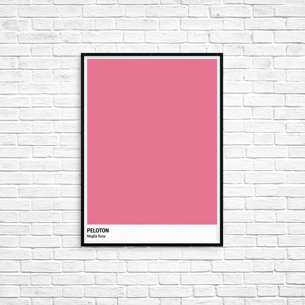 Peloton Print - Giro D'Italia Series