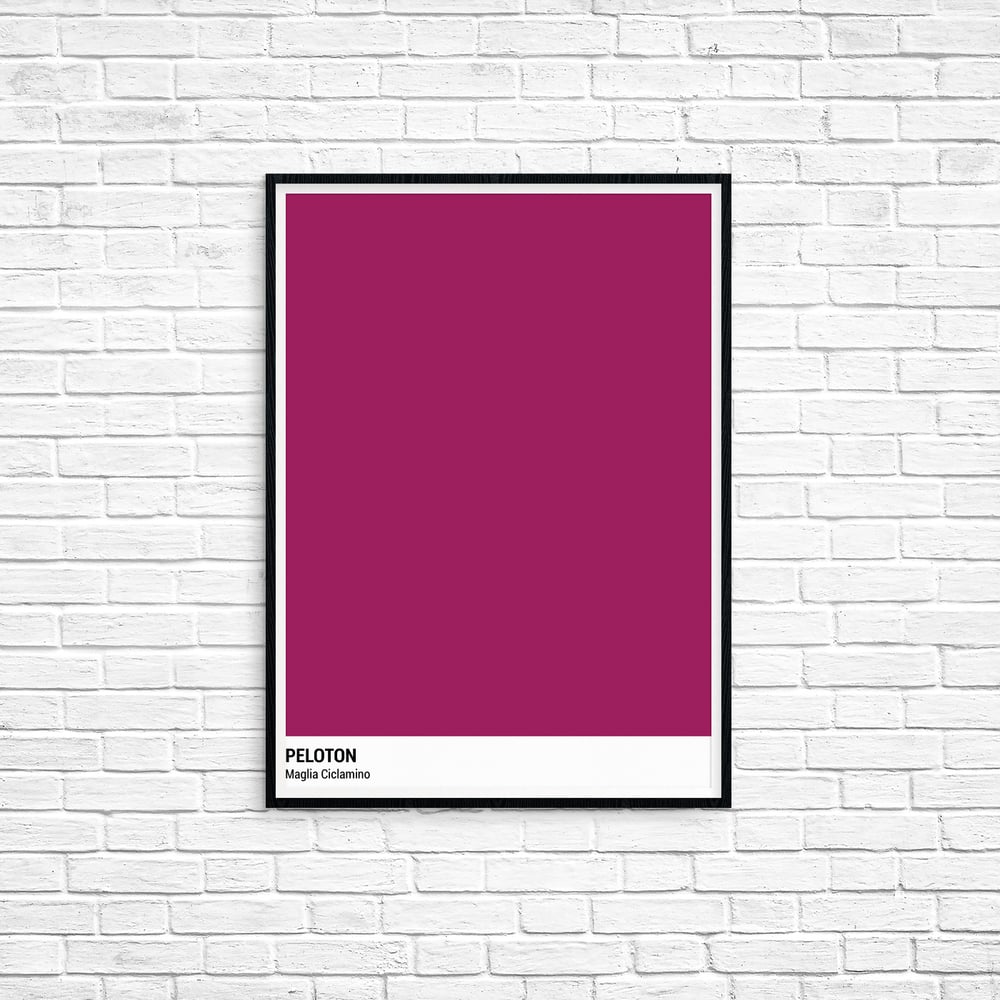 Peloton Print - Giro D'Italia Series