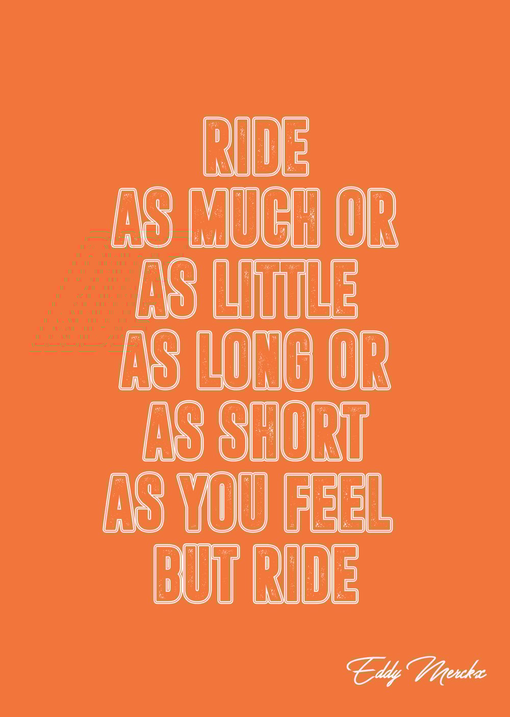 Eddy Merckx - Ride