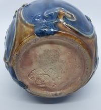 Image 5 of Royal Doulton Lambeth Square topped ‘slip ware’ vase