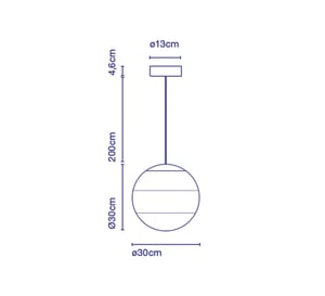 Pendant Dipping Light 30 for Marset