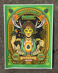 Image 2 of WIDESPREAD PANIC @ Milwaukee, WI - 2019 & "Emerald Green" & "Foil variants"