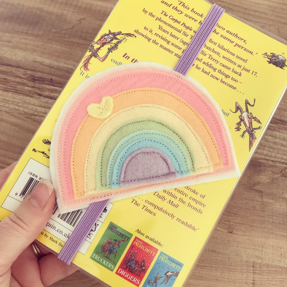 Image of Rainbow bookmark